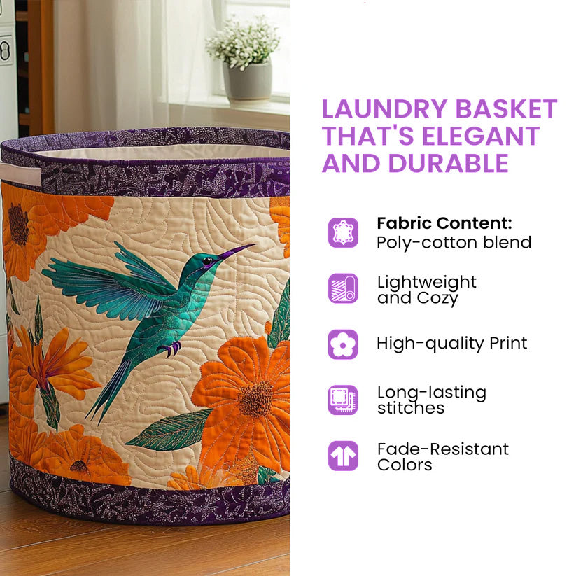 Nutcracker Guard Quilted Laundry Basket