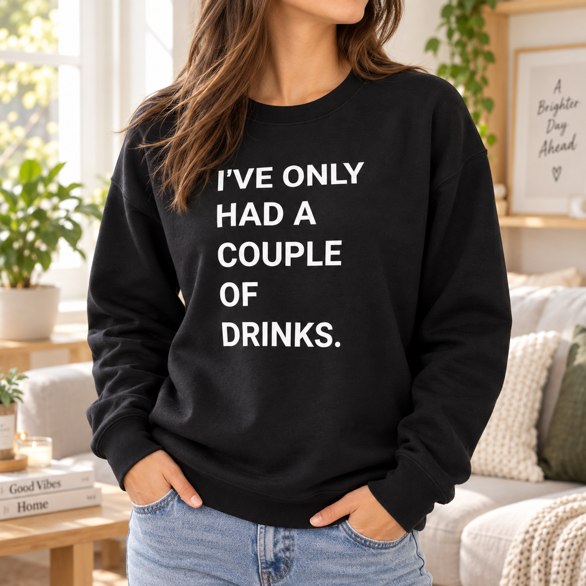 I've Only Had A Couple Of Drinks Quote White Lie Party Shirt