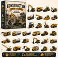 Construction Vehicle 24 Days of Big Machines Advent Calendar 2026