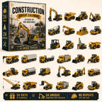 Construction Vehicle 24 Days of Big Machines Advent Calendar 2026