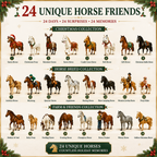 2026 Christmas Horse 24 Days of Horse Friends Advent Calendar