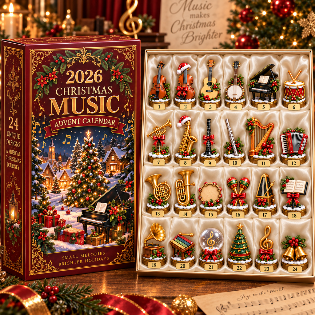 2026 Christmas Music 24 Days Countdown Advent Calendar 2026