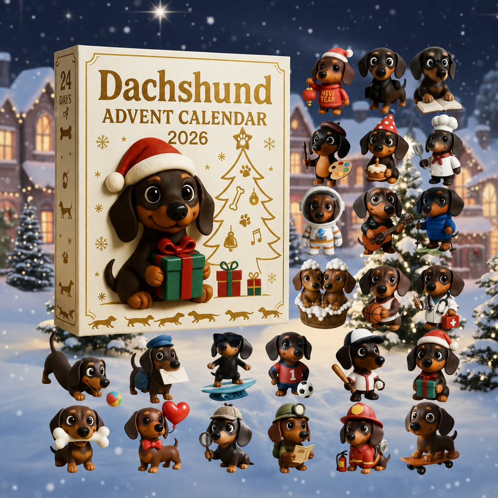 2026 Dachshund Limited Edition Advent Calendar