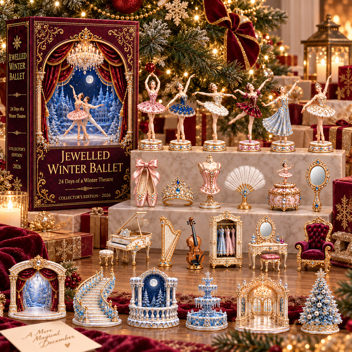 2026 Jewelled Winter Ballet 24 Days Countdown Advent Calendar