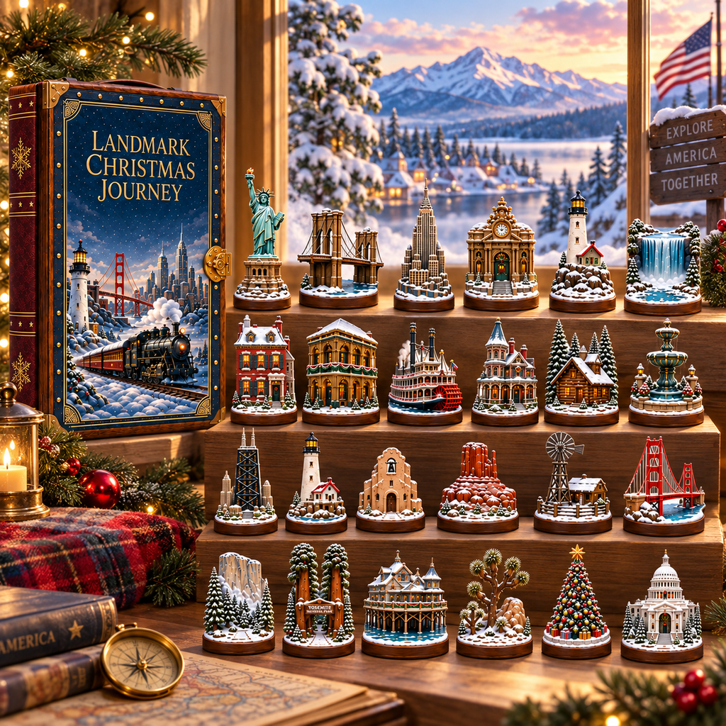 2026 Landmark Christmas Journey 24 Days Countdown Advent Calendar