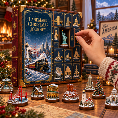2026 Landmark Christmas Journey 24 Days Countdown Advent Calendar