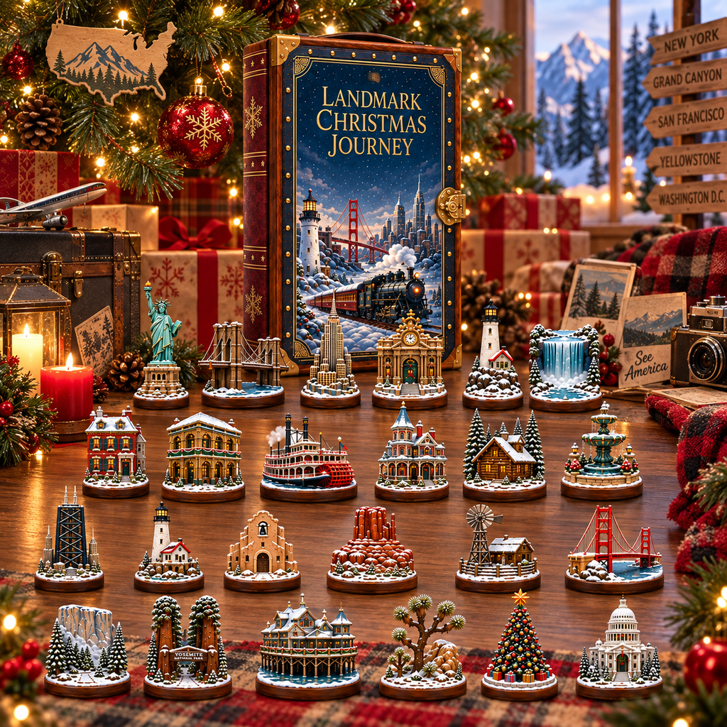 2026 Landmark Christmas Journey 24 Days Countdown Advent Calendar
