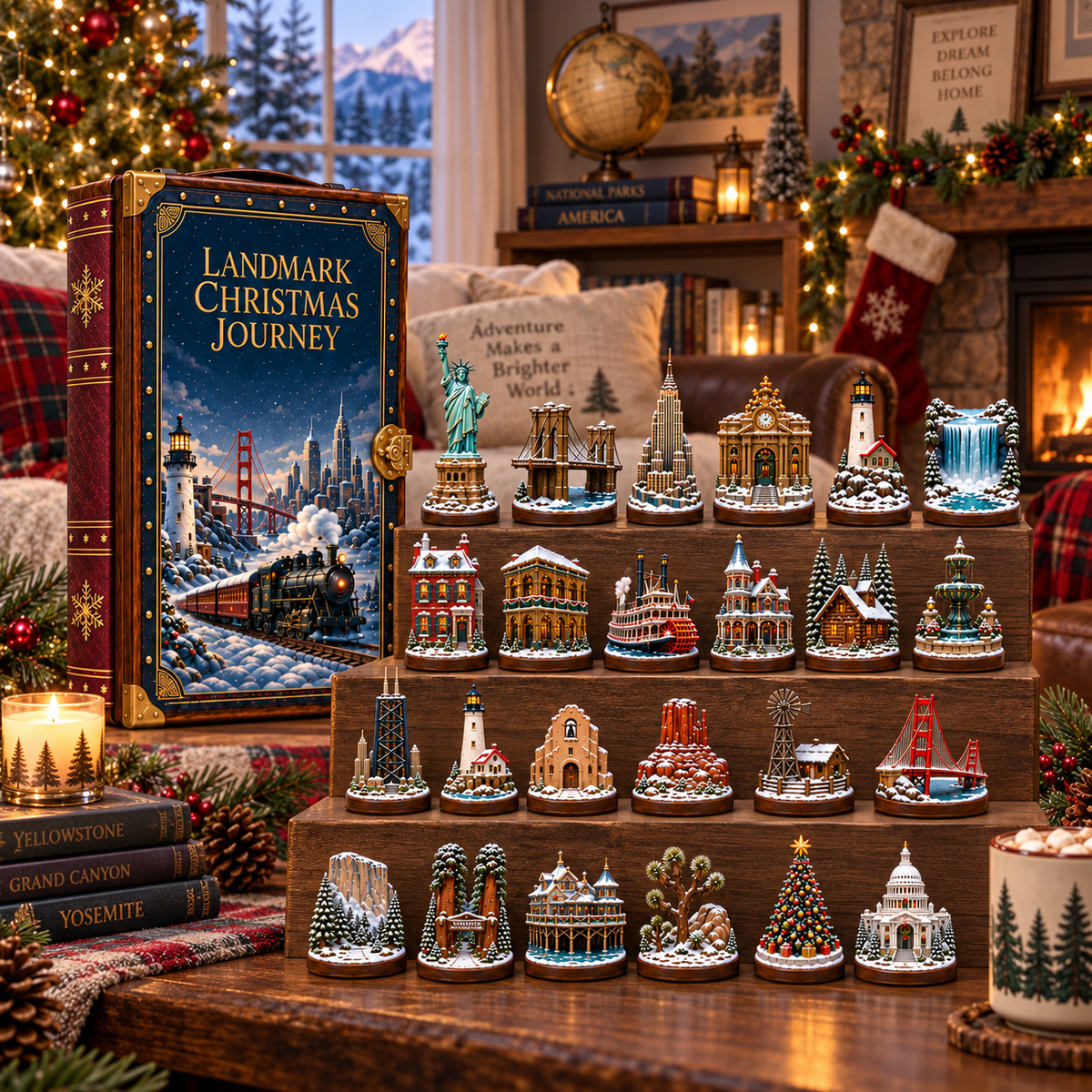 2026 Landmark Christmas Journey 24 Days Countdown Advent Calendar