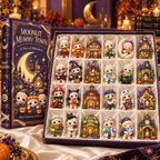 2026 Moonlit Mummy Town Halloween Advent Calendar