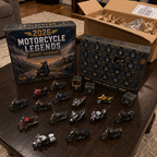 2026 Motorcycle Legends 24 Days Mini Model Advent Calendar