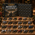 2026 Motorcycle Legends 24 Days Mini Model Advent Calendar