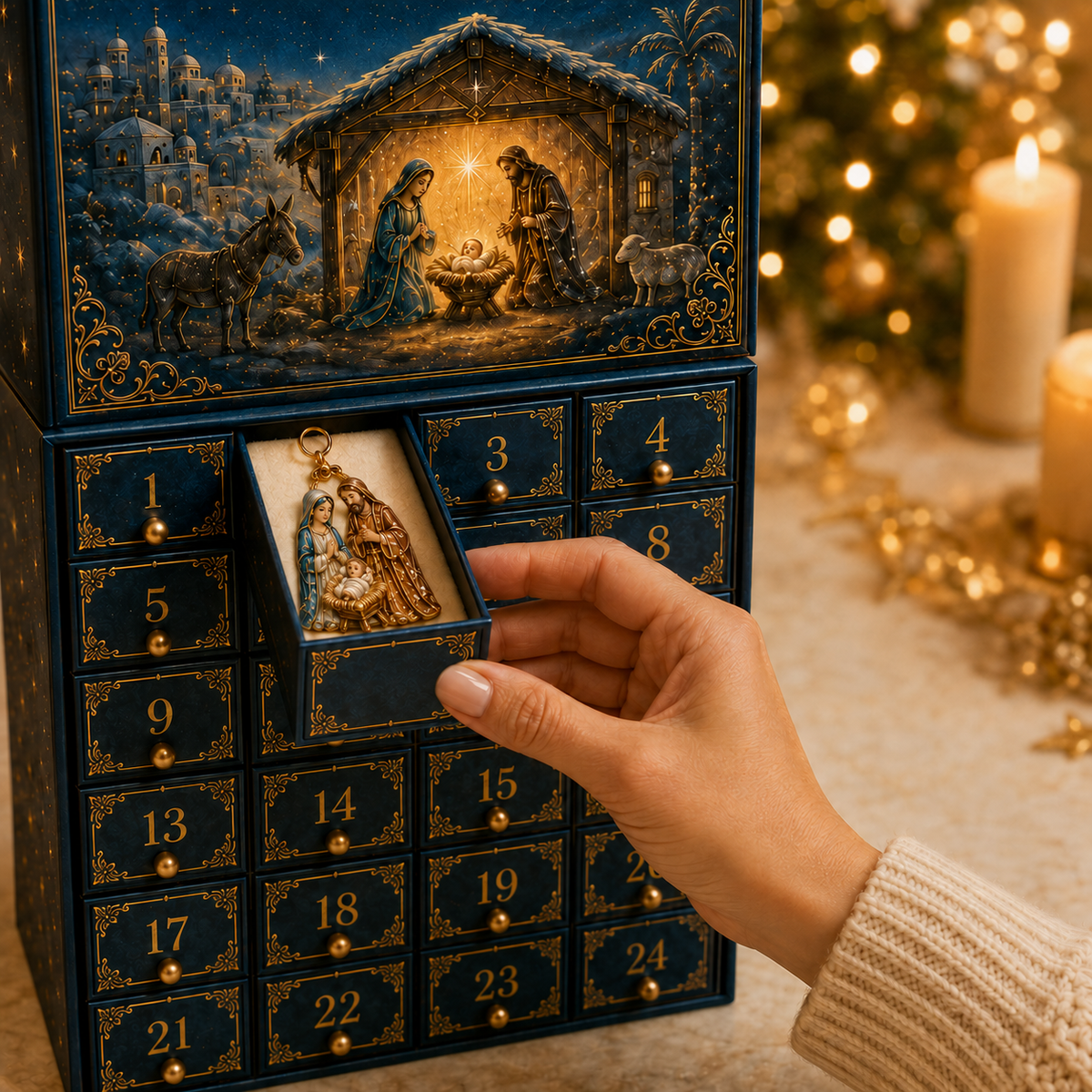 2026 Nativity Story 24 Days of Sacred Christmas Surprises Advent Calendar