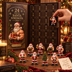 2026 Santa Strength 24 Days Countdown Advent Calendar 2026