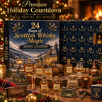 2026 Scottish Whisky Advent Calendar – 24 Days Festive Blind Box with Whisky