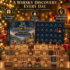 2026 Scottish Whisky Advent Calendar – 24 Days Festive Blind Box with Whisky