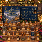 2026 Scottish Whisky Advent Calendar – 24 Days Festive Blind Box with Whisky