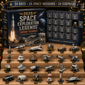 2026 Space Exploration Legends 24 Collectible Surprises Advent Calendar