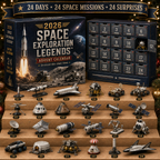 2026 Space Exploration Legends 24 Collectible Surprises Advent Calendar