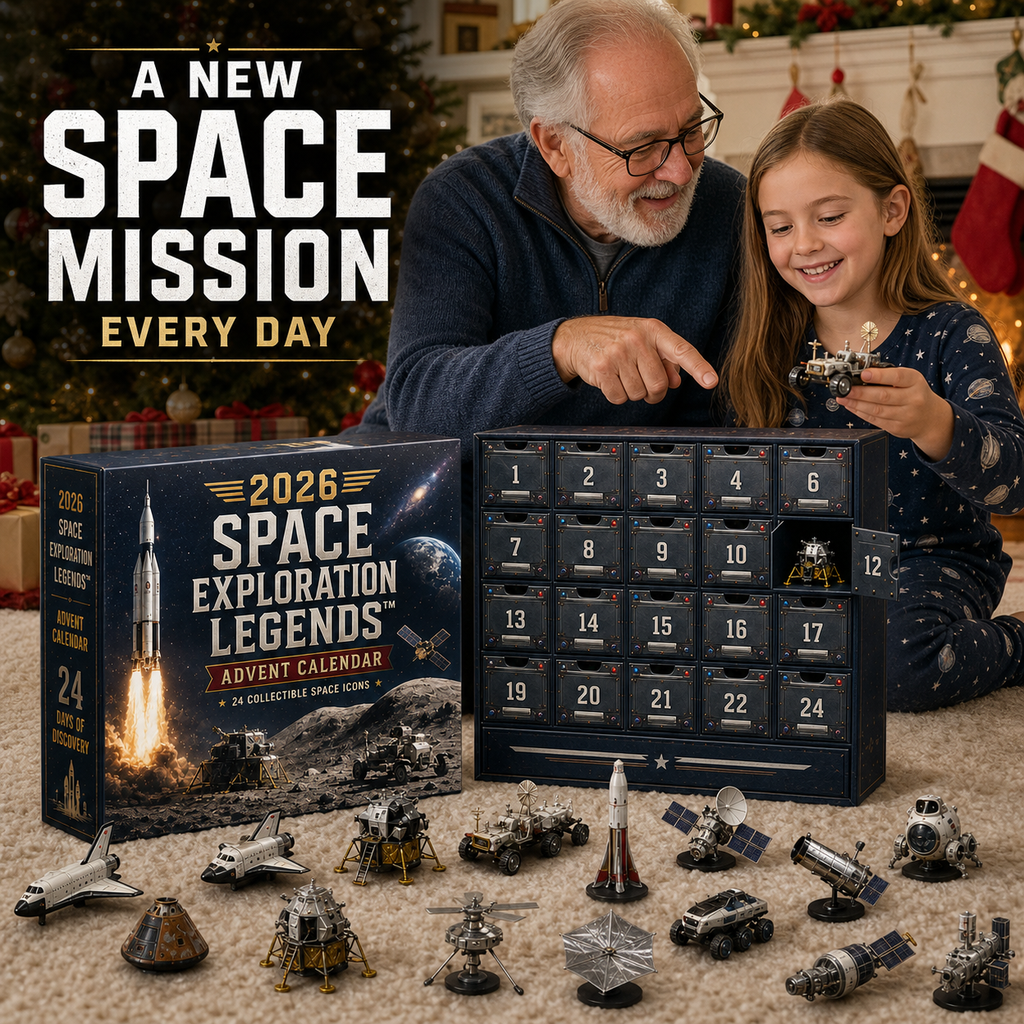 2026 Space Exploration Legends 24 Collectible Surprises Advent Calendar
