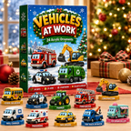 2026 Vehicles At Work 24 Days of Trucks & Job-Site Surprises Advent Calendar