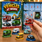 2026 Vehicles At Work 24 Days of Trucks & Job-Site Surprises Advent Calendar
