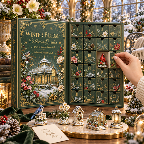 2026 Winter Blooms Collector Garden 24 Days Countdown Advent Calendar
