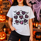 Spooky Candy Hearts Shirt & Hoodie Pastel Goth Apparel