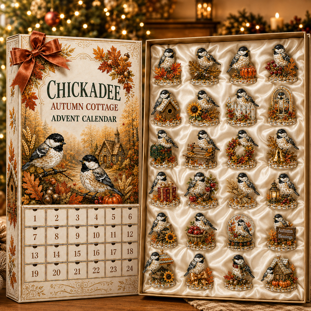 24 Days Chickadee Autumn Cottage 2026 Advent Calendar