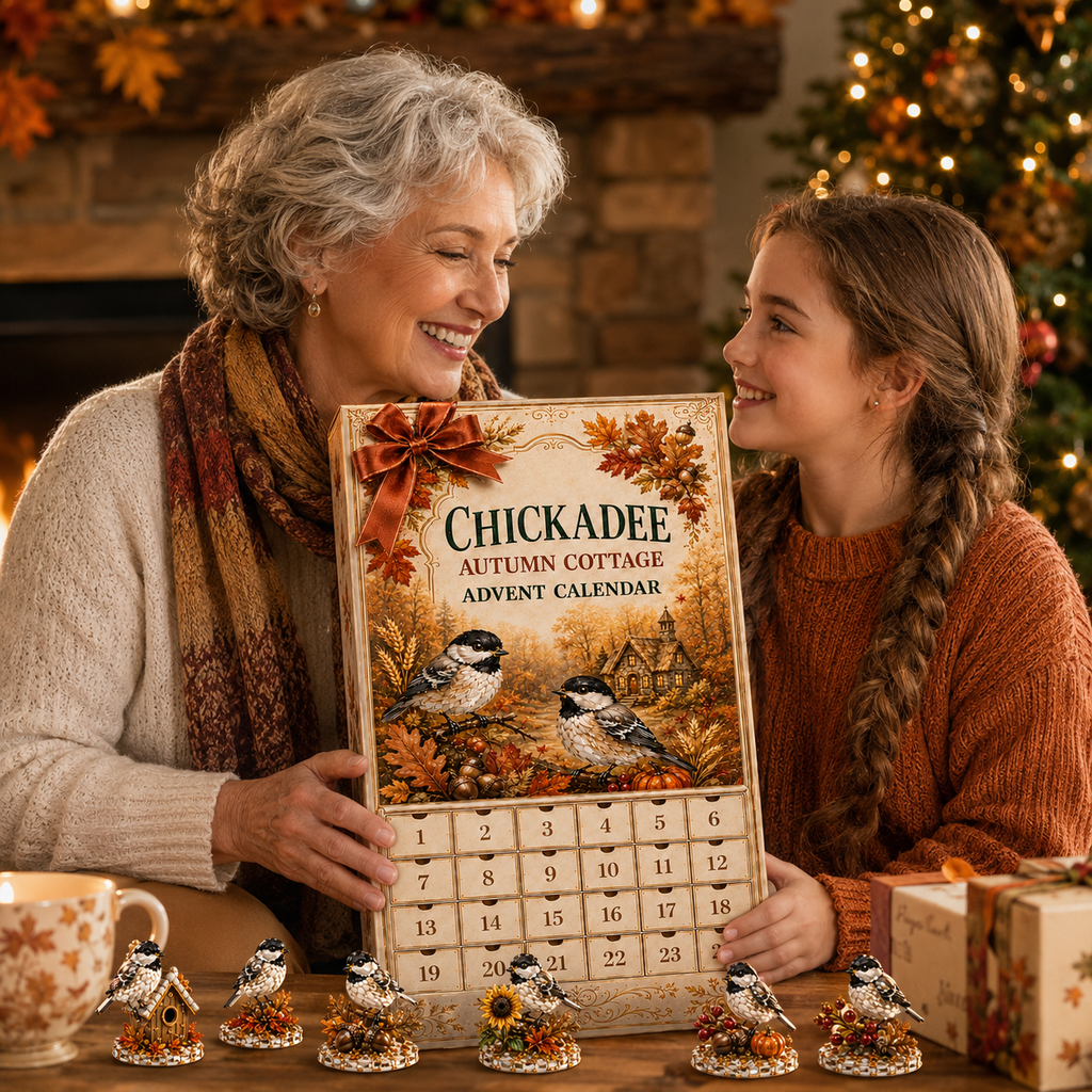 24 Days Chickadee Autumn Cottage 2026 Advent Calendar