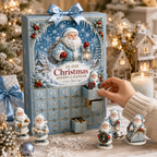 24 Days Christmas Icy Santa Claus Ornament Advent Calendar 2026