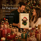 24 Days Funny Pug Christmas Surprise Advent Calendar 2026