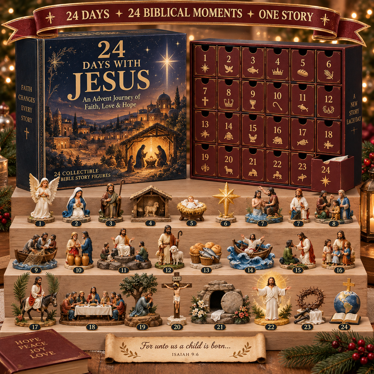 24 Days With Jesus One Story That Changed the World 2026 Advent Calendar