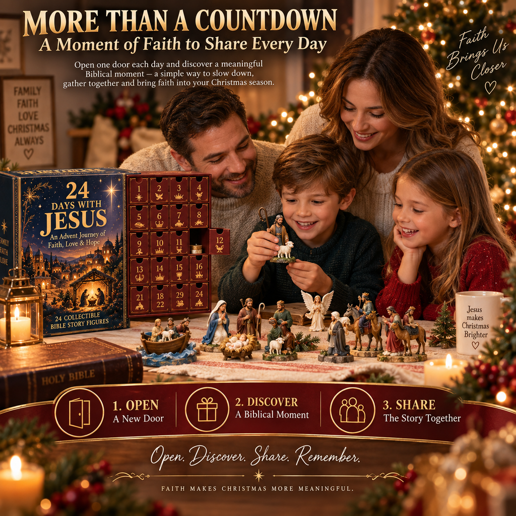 24 Days With Jesus One Story That Changed the World 2026 Advent Calendar
