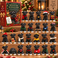 24 Days of Black Miniature Schnauzers Limited Edition 2026 Advent Calendar