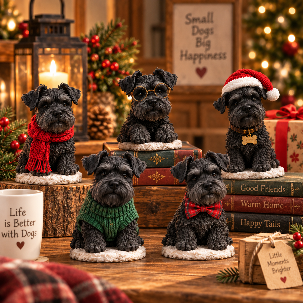 24 Days of Black Miniature Schnauzers Limited Edition 2026 Advent Calendar