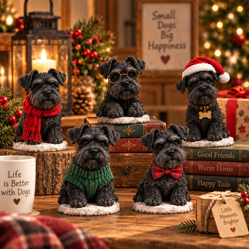 24 Days of Black Miniature Schnauzers Limited Edition 2026 Advent Calendar