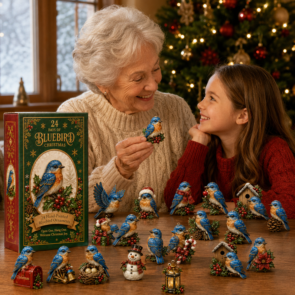 24 Days of Bluebird Countdown Christmas Advent Calendar 2026