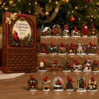 24 Days of Cardinal Collectible Christmas & Autumn Figurines Advent Calendar 2026