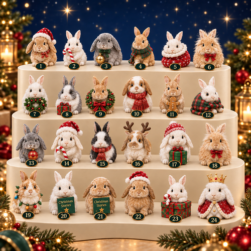 24 Days of Christmas Bunny Limited Edition Advent Calendar 2026