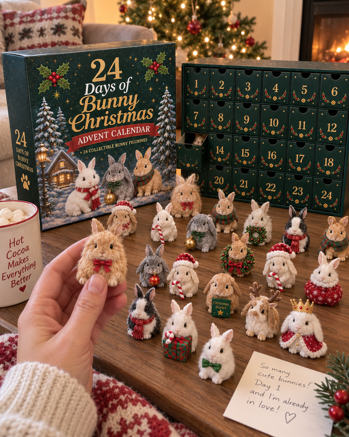 24 Days of Christmas Bunny Limited Edition Advent Calendar 2026