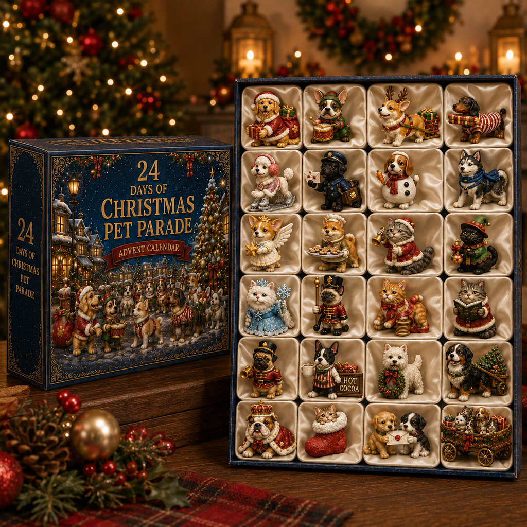 24 Days of Christmas Pet Parade Advent Calendar 2026