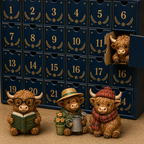 24 Days of Highland Cow Magic Limited Edition 2026 Advent Calendar