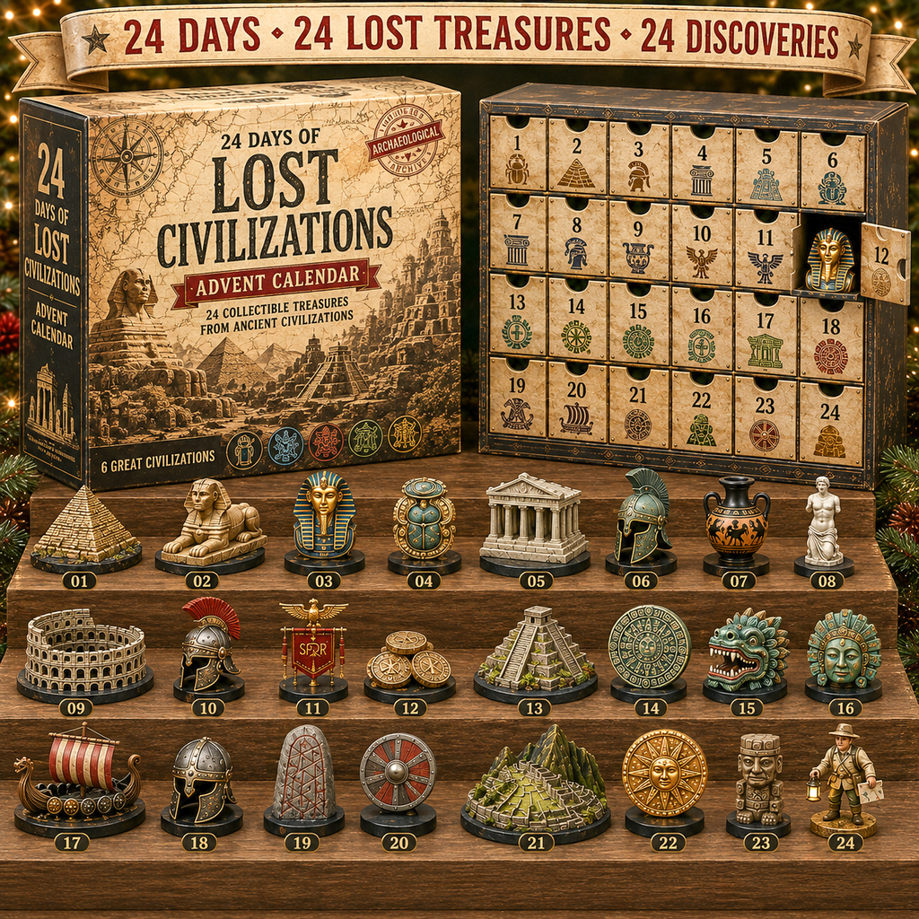 24 Days of Lost Civilizations Archaeological Discovery Advent Calendar 2026