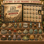 24 Days of Lost Civilizations Archaeological Discovery Advent Calendar 2026