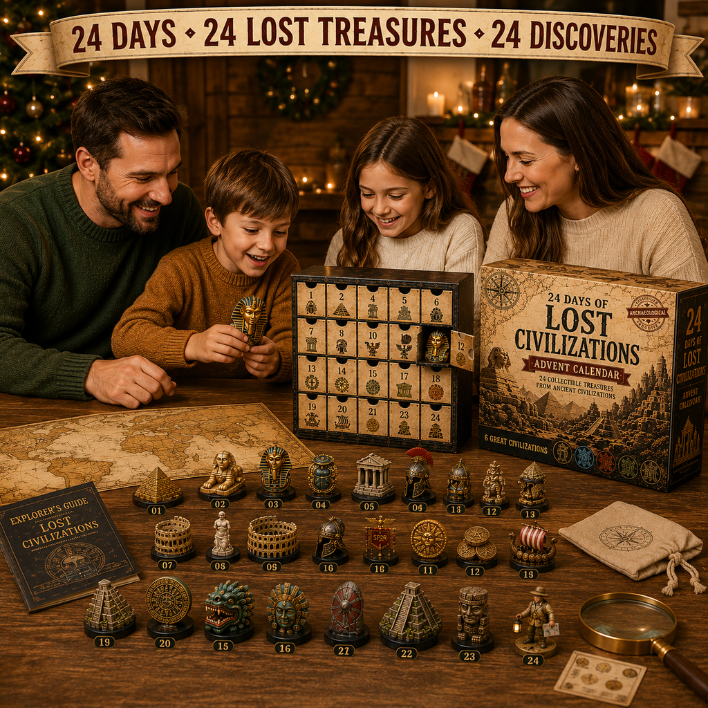 24 Days of Lost Civilizations Archaeological Discovery Advent Calendar 2026