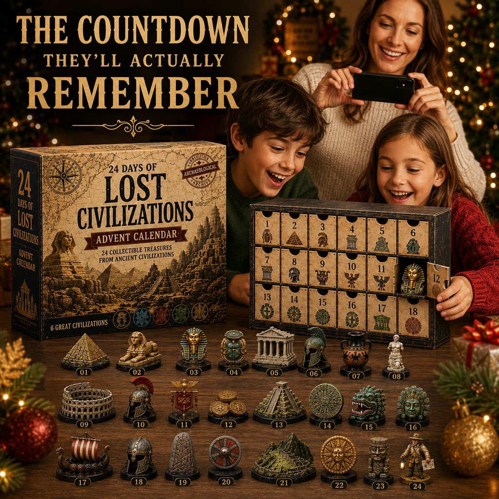 24 Days of Lost Civilizations Archaeological Discovery Advent Calendar 2026