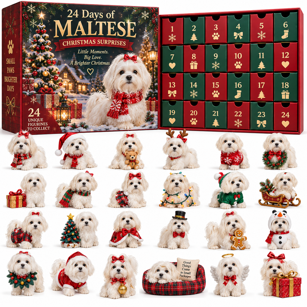24 Days of Maltese Joy A Christmas Collection of Little Moments Advent Calendar 2026