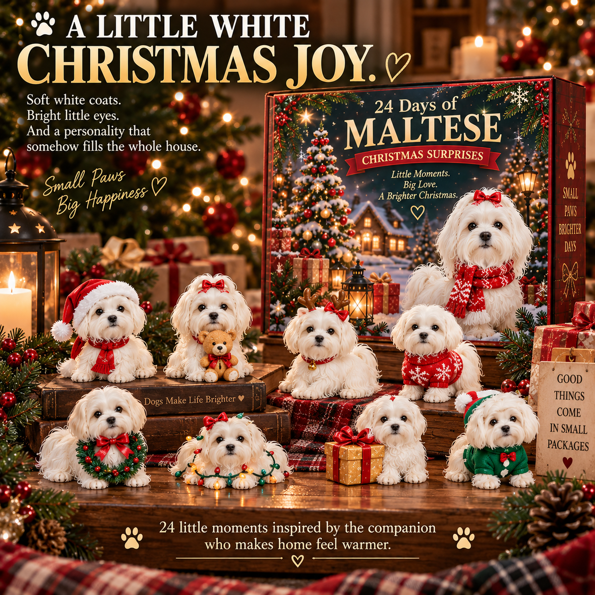 24 Days of Maltese Joy A Christmas Collection of Little Moments Advent Calendar 2026