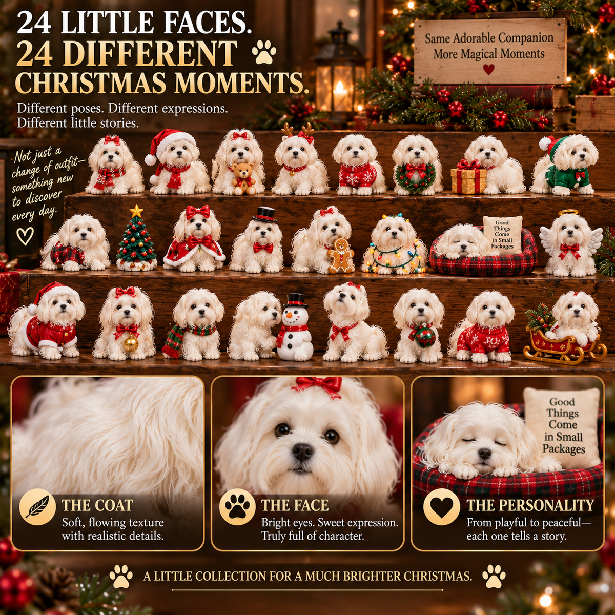 24 Days of Maltese Joy A Christmas Collection of Little Moments Advent Calendar 2026