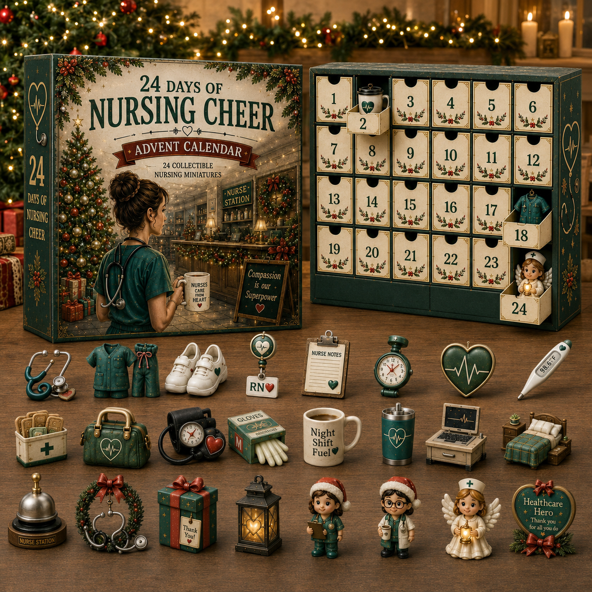 24 Days of Nursing Cheer Advent Calendar 2026